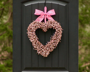 Pip Berry Heart Wreath