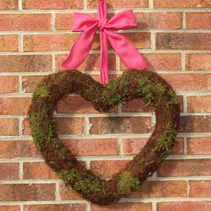 Moss Heart Wreath